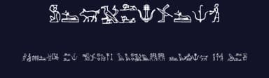 Hieroglify by Nowak.tv — Dingbats Font — thumbnail 2