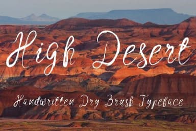 High Desert Font by Royaltype — Script Handwritten Font — thumbnail 1