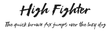 High Fighter by Khurasan — Script Handwritten Font — thumbnail 1
