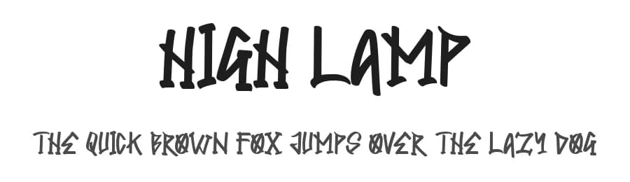 High Lamp by nomlimofont — Script Handwritten Font