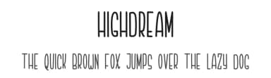 Highdream by Bytenesia Studio — Script Handwritten Font — thumbnail 1