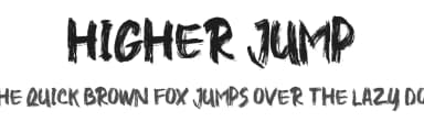 Higher Jump by Letterara — Script Handwritten Font — thumbnail 1