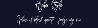 Higher Style by Lettersiro Studio — Script Handwritten Font — thumbnail 2