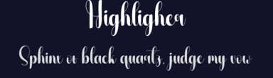 Highligher by Andi Moz — Script Handwritten Font — thumbnail 2
