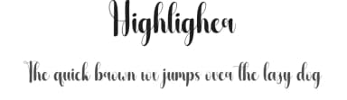 Highligher by Andi Moz — Script Handwritten Font — thumbnail 1