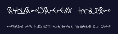 Highschool Runes by HoMFont — Dingbats Font — thumbnail 2
