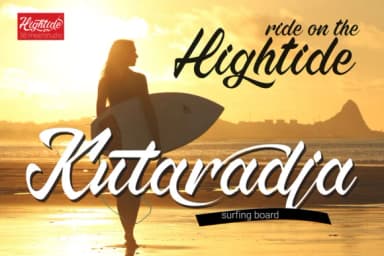 Hightide Font by 38.lineart — Script Handwritten Font — thumbnail 3