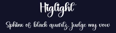Higlight by Inermedia Studio — Script Handwritten Font — thumbnail 2