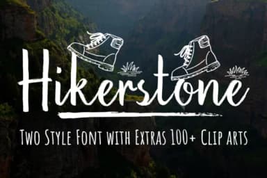 Hikerstone Family Font by Sibelumpagi Studio — Script Handwritten Font — thumbnail 1