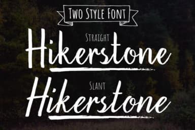 Hikerstone Family Font by Sibelumpagi Studio — Script Handwritten Font — thumbnail 2