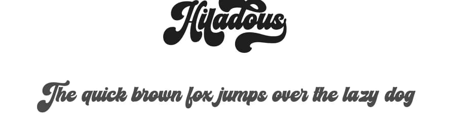 Hiladous by Ahweproject — Script Handwritten Font — preview 1