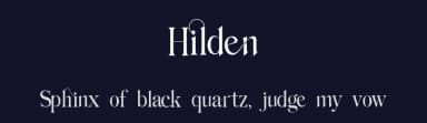 Hilden by Penatic Studio — Serif Font — thumbnail 2
