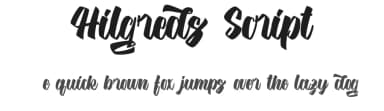 Hilgreds Script by FallenGraphic Studio — Script Handwritten Font — thumbnail 1