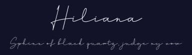 Hiliana by RantautypeStudio — Script Handwritten Font — thumbnail 2