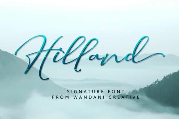 Hilland Font by Beautypes — Script Handwritten Font