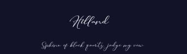 Hilland by Beautypes — Script Handwritten Font — thumbnail 2