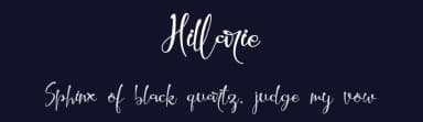 Hillarie by Letterafa Studio — Script Handwritten Font — thumbnail 2