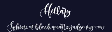 Hillary by Asd Studio — Script Handwritten Font — thumbnail 2