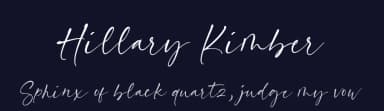 Hillary Kimber by Balpirick Studio — Script Handwritten Font — thumbnail 2