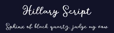 Hillary Script by Linetotype — Script Handwritten Font — thumbnail 2