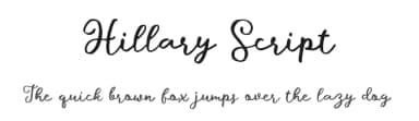 Hillary Script by Linetotype — Script Handwritten Font — thumbnail 1