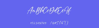 Hillary Summer by Kong Font — Script Handwritten Font — thumbnail 3