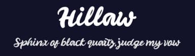 Hillaw by Mozyen Studio — Script Handwritten Font — thumbnail 2