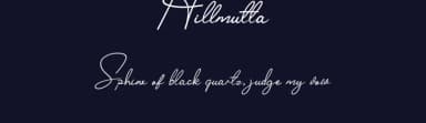 Hillmutta by Gado Gado — Script Handwritten Font — thumbnail 2