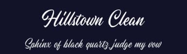 Hillstown Clean by Letterhend Studio — Script Handwritten Font — thumbnail 2