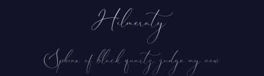 Hilmeraty by Integritype Studio — Script Handwritten Font — thumbnail 2