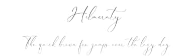 Hilmeraty by Integritype Studio — Script Handwritten Font — thumbnail 1