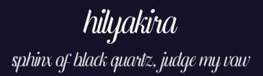 Hilyakira by Breh Creative — Script Handwritten Font — thumbnail 2
