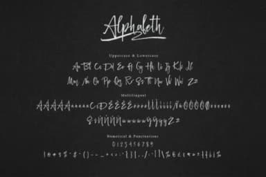 Him Font by I Do Not Sleep — Script Handwritten Font — thumbnail 7