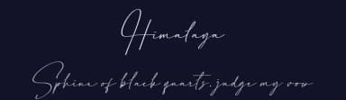 Himalaya by Moove Studio — Script Handwritten Font — thumbnail 2