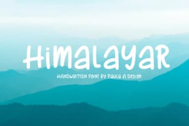 Himalayar Font by Studio_Art — Script Handwritten Font — thumbnail 1