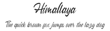 Himallaya by Phytypo Design — Script Handwritten Font — thumbnail 1