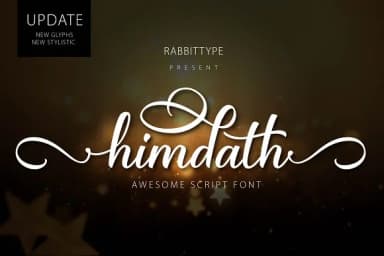 Himdath Font by Olexstudio — Script Handwritten Font — thumbnail 1