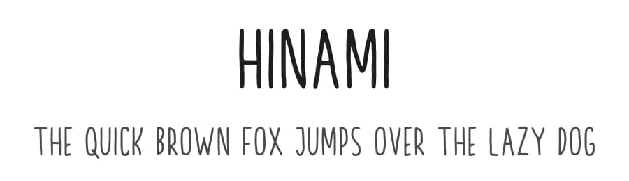 Hinami by Zuzulgo Studio — Script Handwritten Font