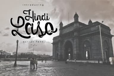Hindi Laso Font by bestee fakin houwer — Script Handwritten Font — thumbnail 1