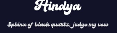 Hindya by Ahweproject — Script Handwritten Font — thumbnail 2