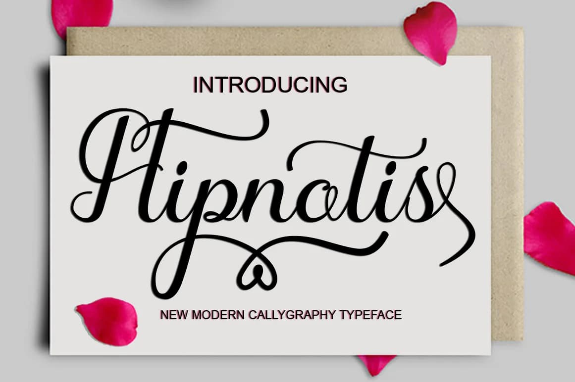 Hipnotis Font by art design — Script Handwritten Font