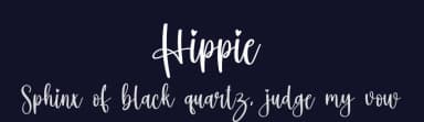 Hippie by Scratchones — Script Handwritten Font — thumbnail 2