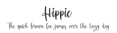 Hippie by Scratchones — Script Handwritten Font — thumbnail 1