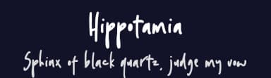 Hippotamia by Sronstudio — Script Handwritten Font — thumbnail 2