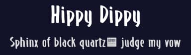 Hippy Dippy by BLKBK Fonts — Script Handwritten Font — thumbnail 2