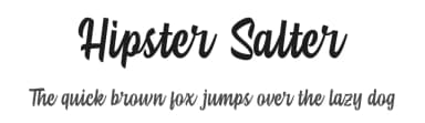 Hipster Salter by 7NTypes — Script Handwritten Font — thumbnail 1