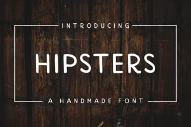 Hipsters Font by Emylia Design — Script Handwritten Font — thumbnail 1