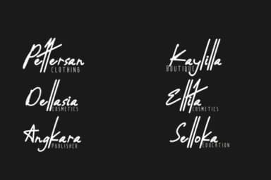 Hiraka Font by Mozyen Studio — Script Handwritten Font — thumbnail 6