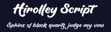 Hirolley Script by Typefactoryco — Script Handwritten Font — thumbnail 2