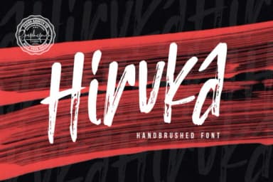 Hiruka Font by Graphicfresh — Script Handwritten Font — thumbnail 1